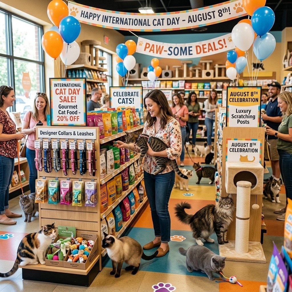 International Cat Day Deals